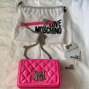 Love Moschino Shoulder/ Crossbody Bag in Pink